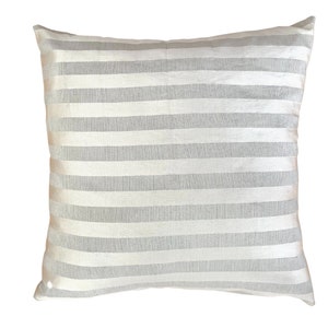Gold Metallic Pillow Cover, Elegant Pillow, Gold Striped Pillow, Luxury Throw Pillow, Gold Home Decor, Housewarming Gift, Gold Accent Pillow