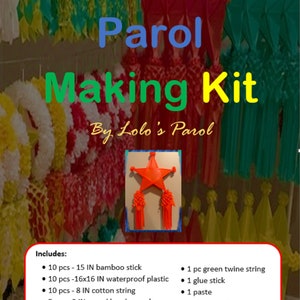 Traditional Parol Making Kit