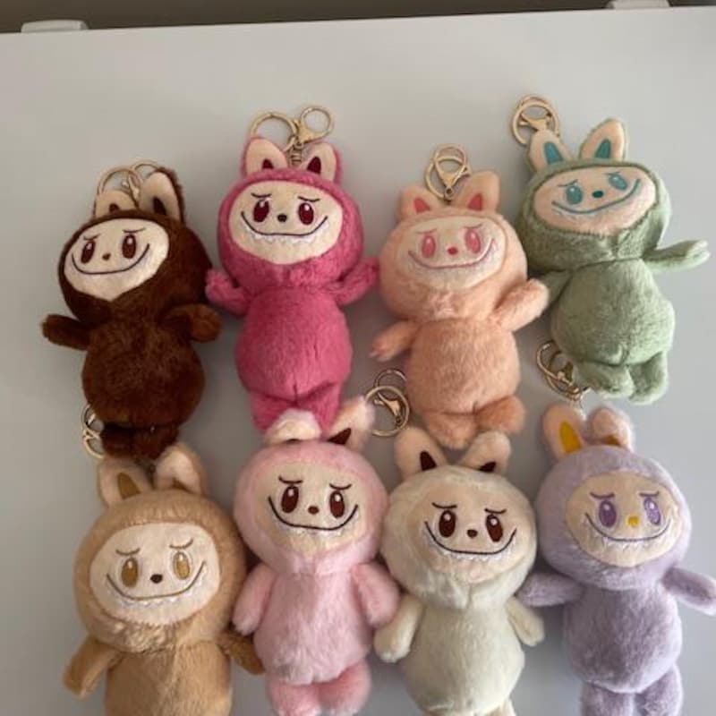 Labubu Keychains - Etsy