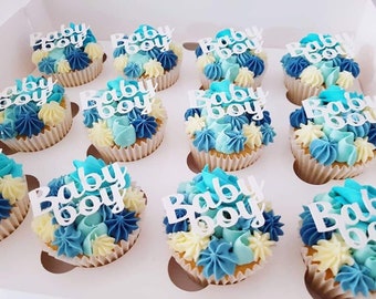baby boy cupcake ideas