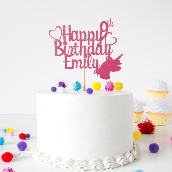 Happy Birthday Emily Cake Topper One Cake Topper Birthdaybirthday Cake Topperglitter Cake - Etsy India Happy Birthday Emily Cake Topper One Cake Topper Birthdaybirthday Cake Topperglitter Cake - Etsy India