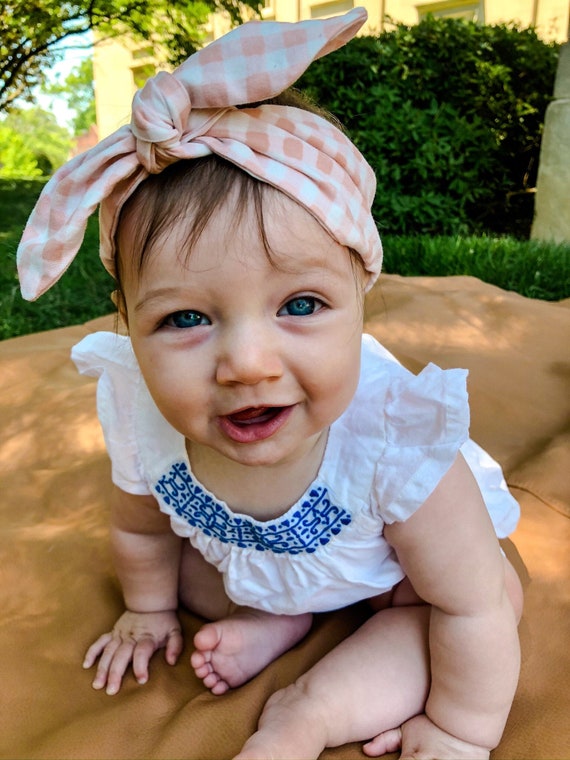 baby tie headbands