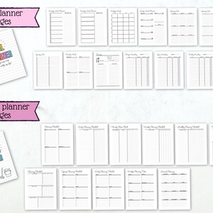 Ultimate Life Planner Us Letter Printable Big Happy Planner Bundle ...
