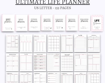 ADHD Planner Bundle: Productivity & Life Organizer (PDF)
