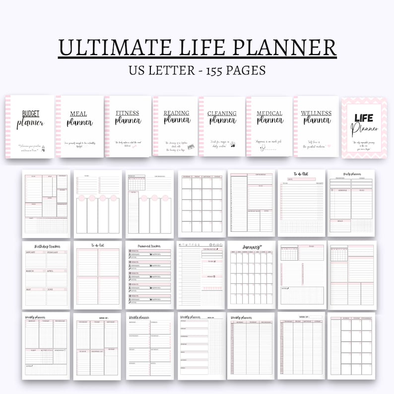 Planificador para el TDAH: Productividad y organización de la vida (PDF)