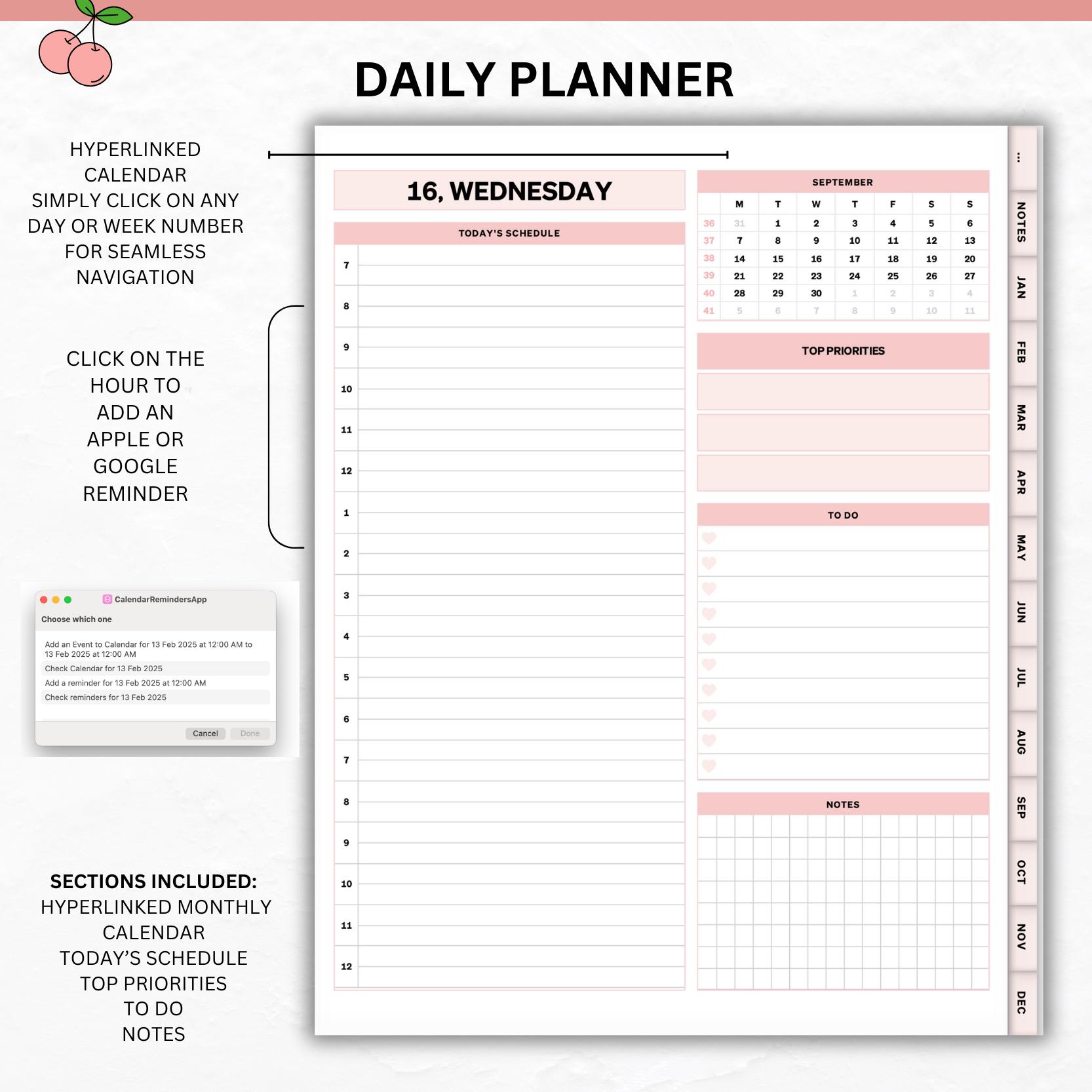 2026 Digital Planner: Goodnotes iPad Journal (PDF Download, Stickers ...