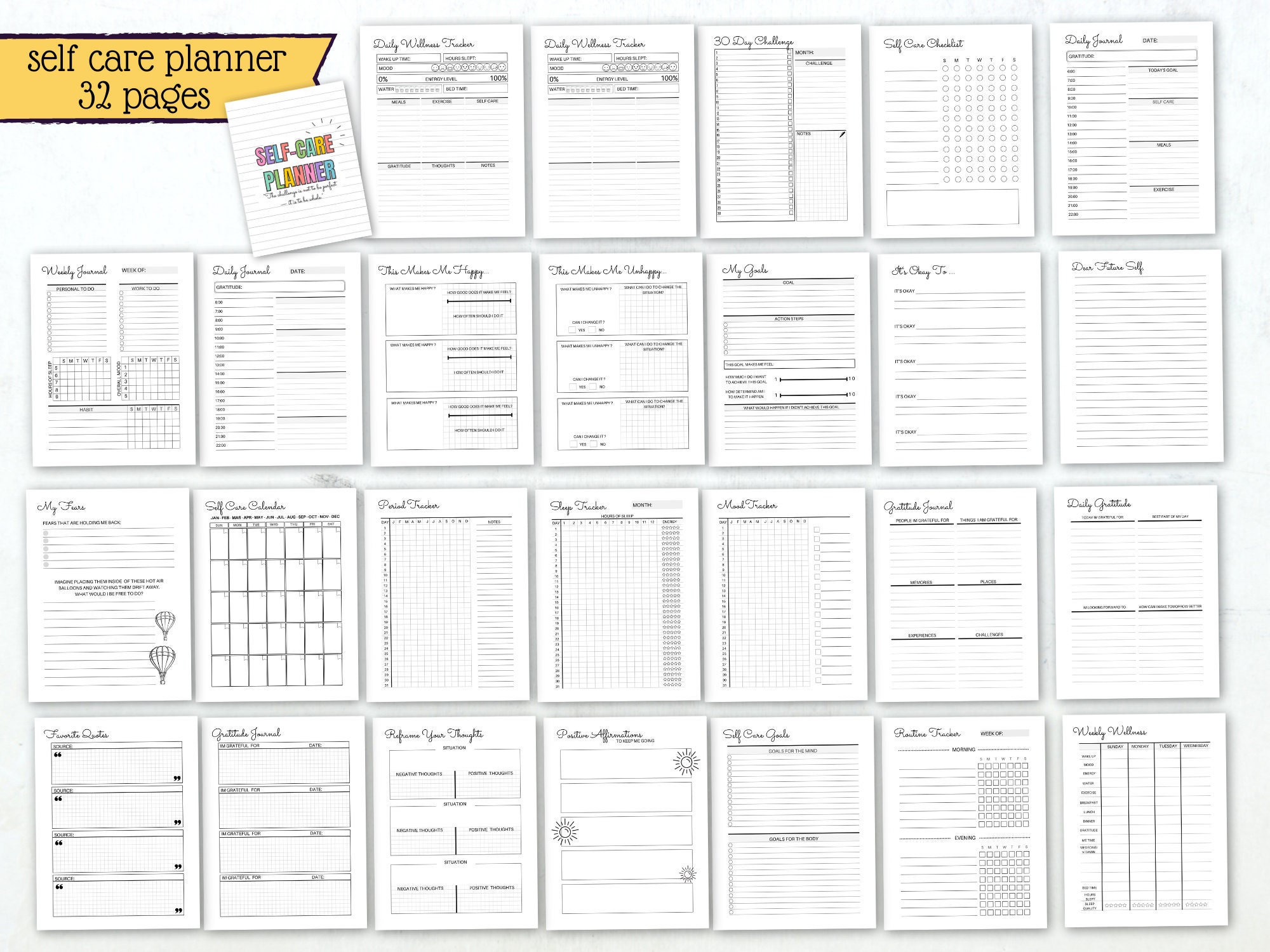 Ultimate Life Planner Bundle | Home Management Binder (PDF) - Etsy