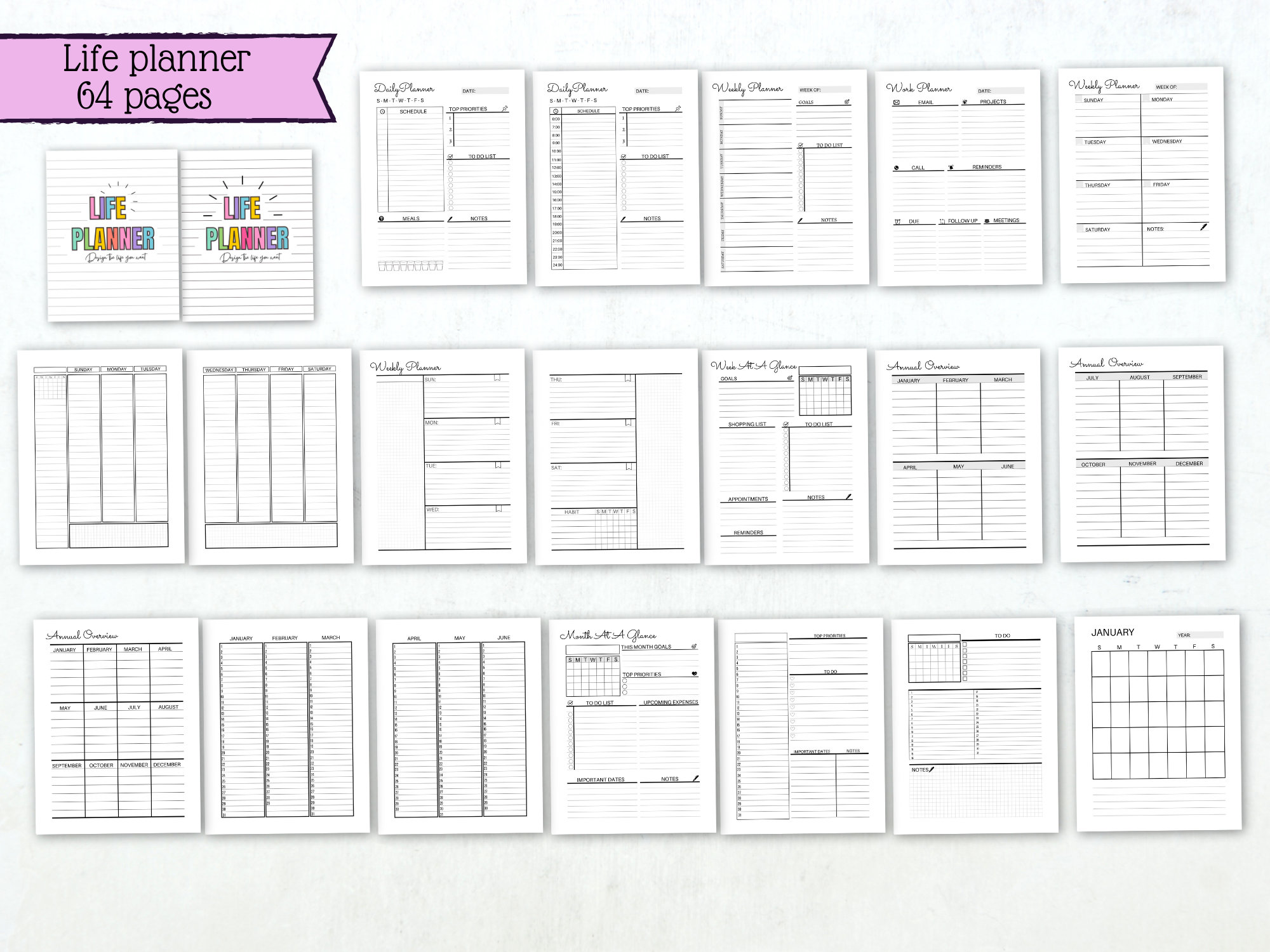 Ultimate Life Planner Bundle | Home Management Binder (PDF) - Etsy