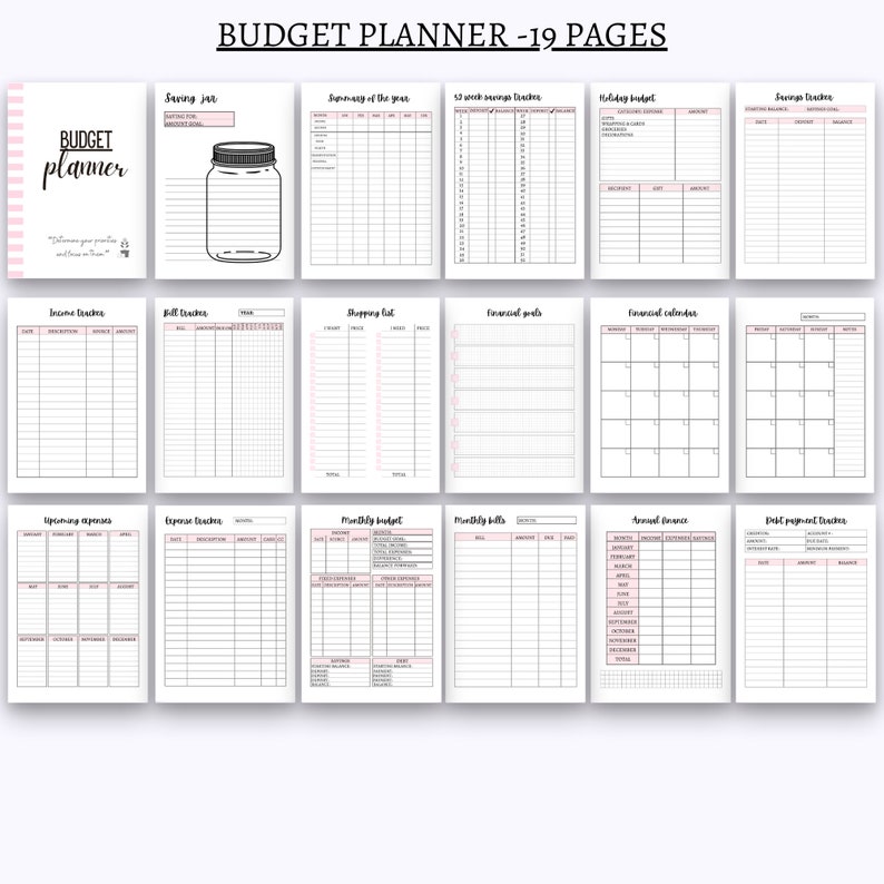 Ultimate Life Planner Life Binder Planner Bundle Daily Planner Etsy
