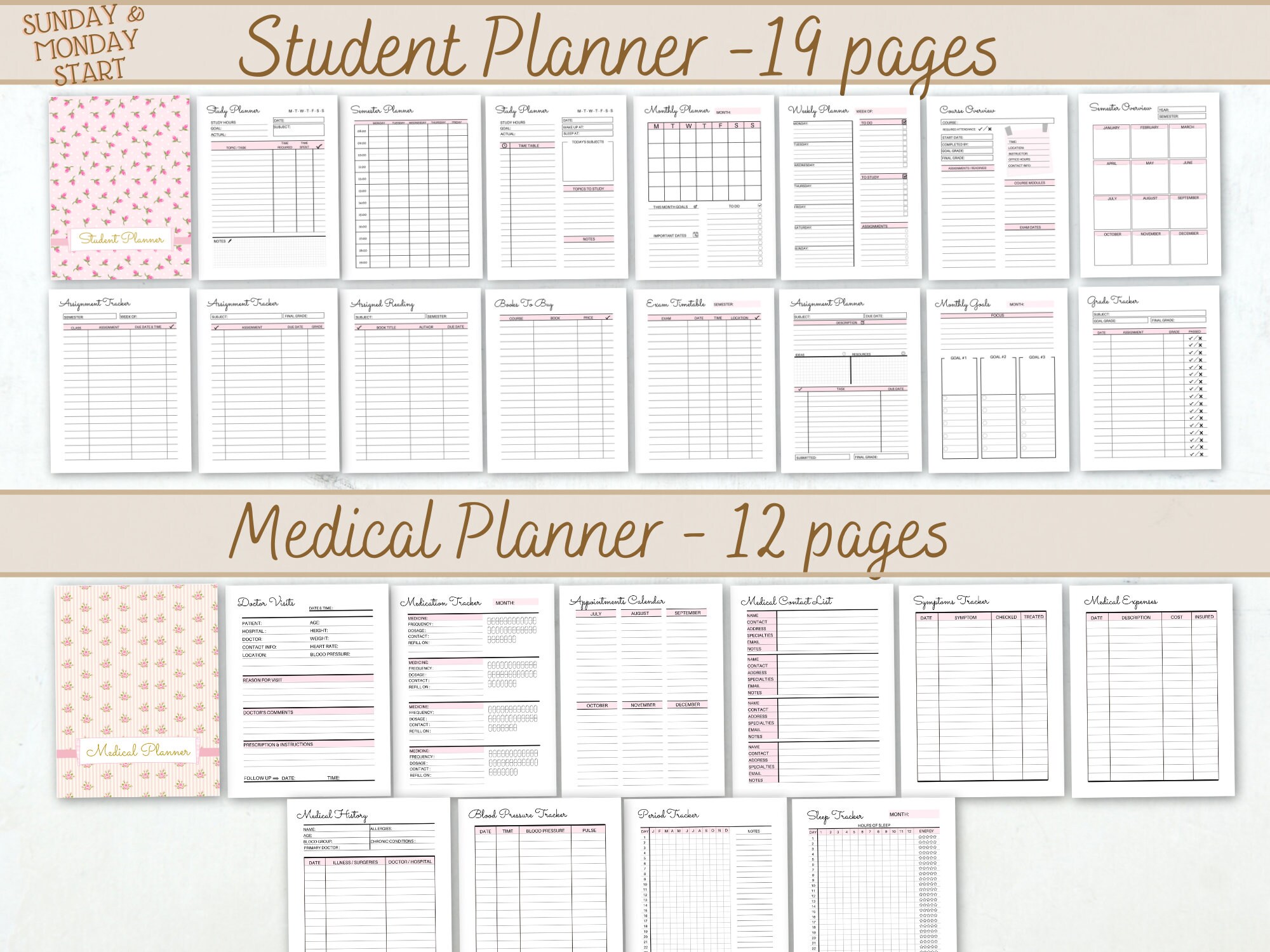 adhd-planner-for-adults-printable-adhd-organizer-productivity-etsy