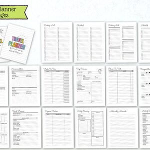 Ultimate Life Planner Us Letter Printable Big Happy Planner Bundle ...