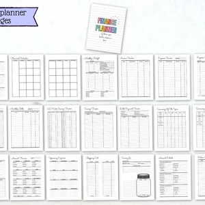 Ultimate Life Planner Us Letter Printable Big Happy Planner Bundle ...