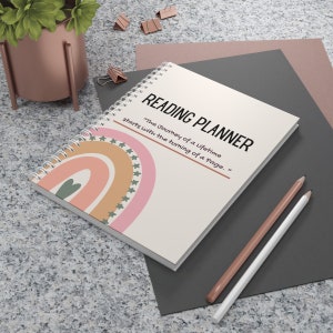 Reading planner printable reading journal big happy planner reading inserts 8.5x11 book wishlist reading tracker book shelf colorful pdf