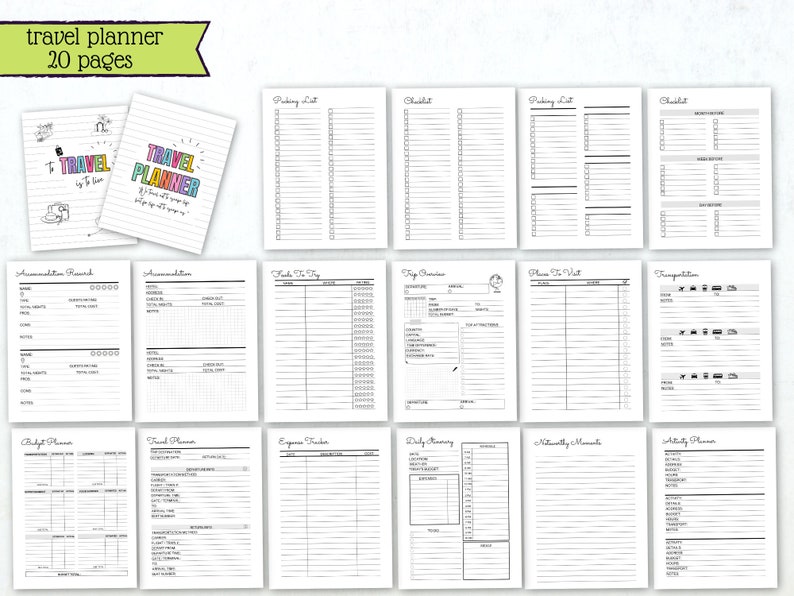 Ultimate Life Planner Bundle | Home Management Binder (PDF) - Etsy