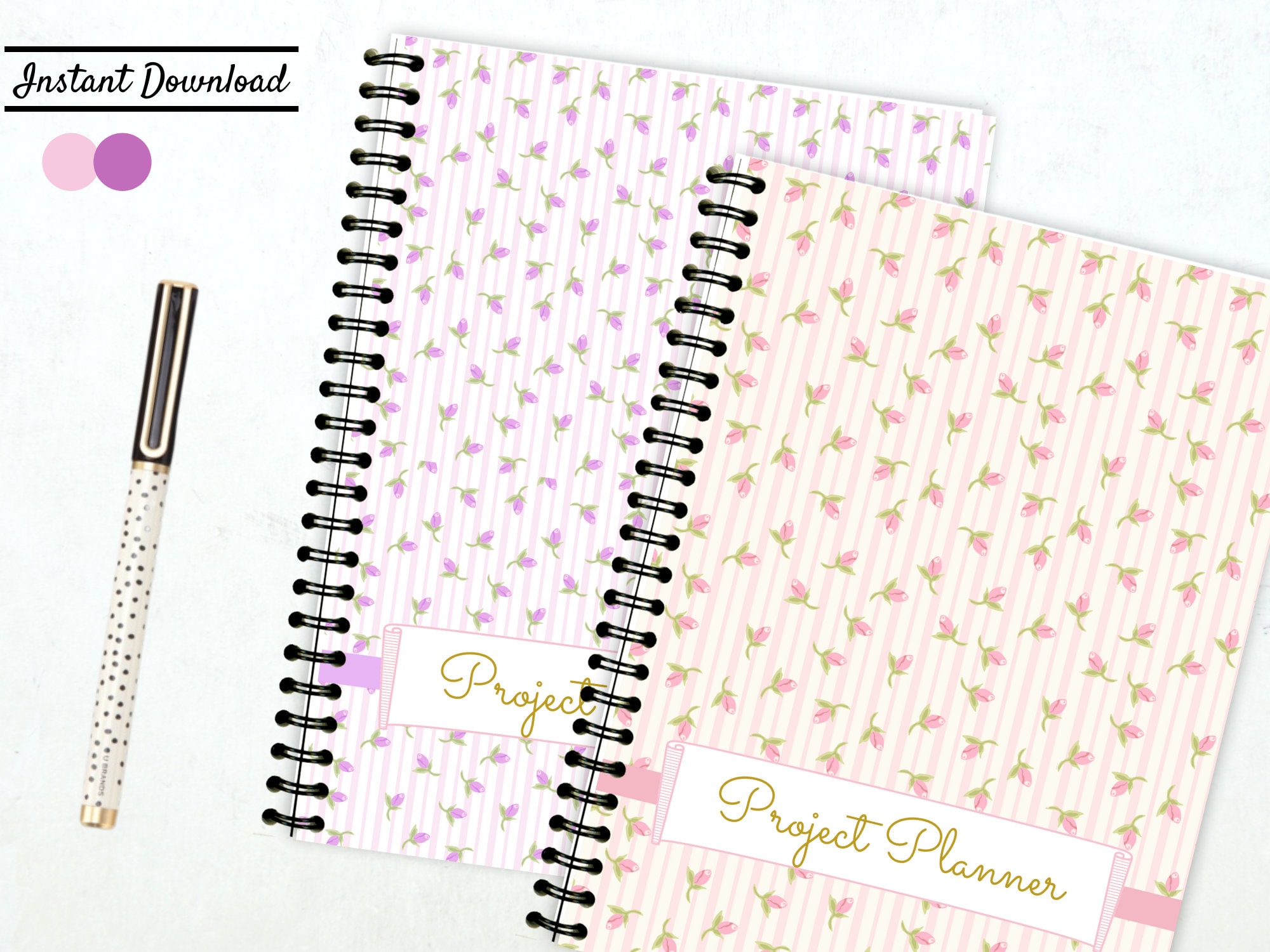 Project Planner Printable: Task Tracker, Goal Action Plan (PDF) - Etsy