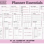 Planner Inserts