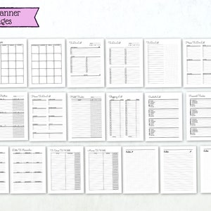 Ultimate Life Planner Us Letter Printable Big Happy Planner Bundle ...