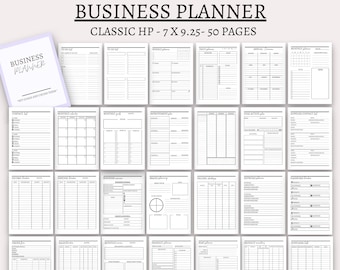 Small Business Planer Bundle: Classic HP, 50 Seiten (PDF)