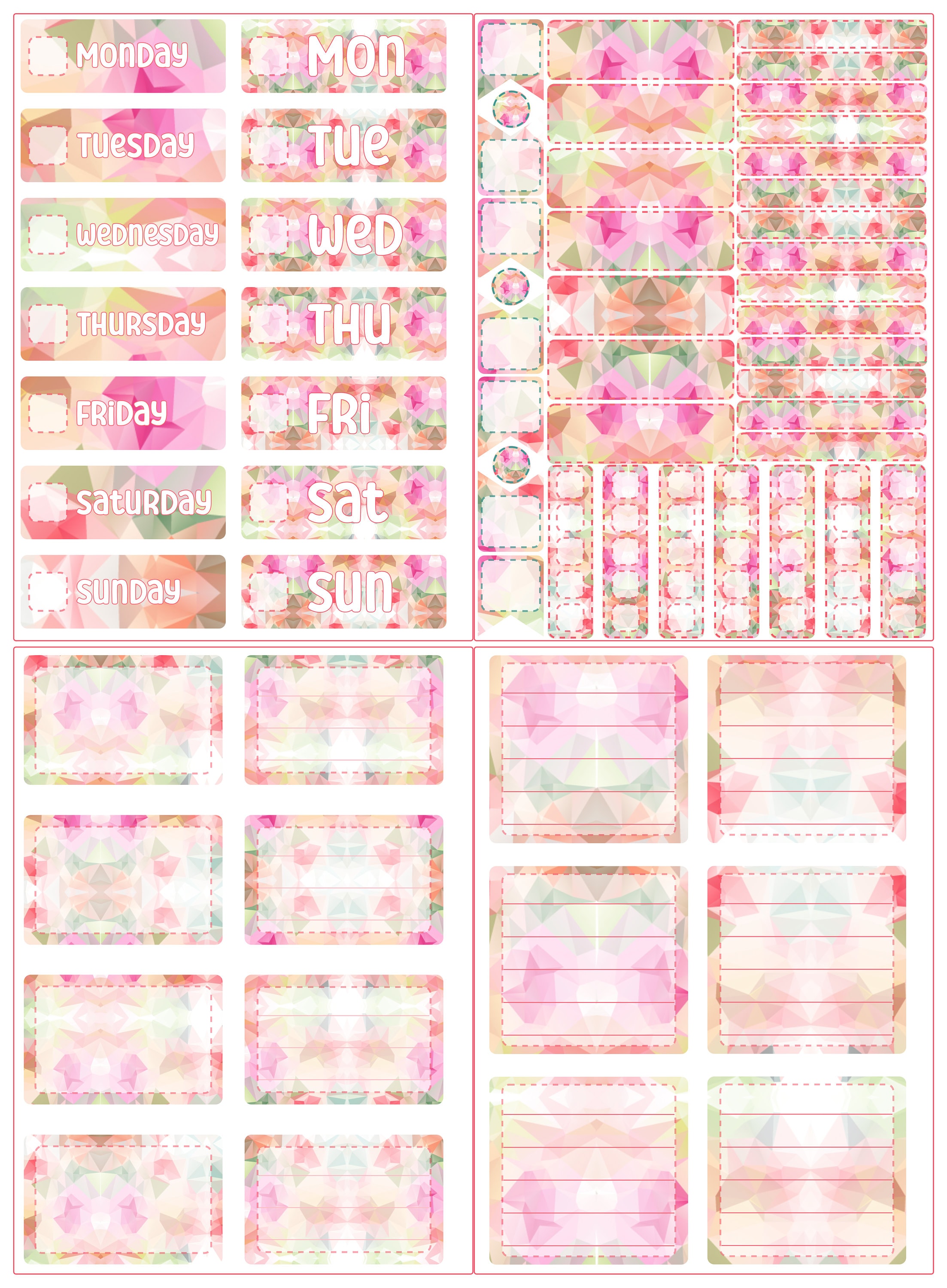 Planner Sticker UK Store