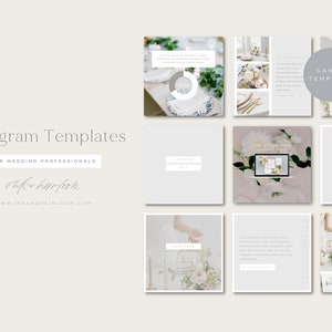 KATE - Modelos de postagens do Instagram CANVA