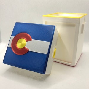 Colorado flag (Exposed commander) Deck Box