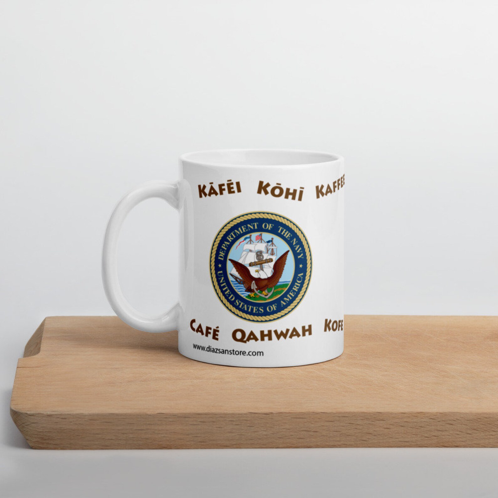 US Navy Seal with Coffee word in Different Languages 11oz Mug Etsy