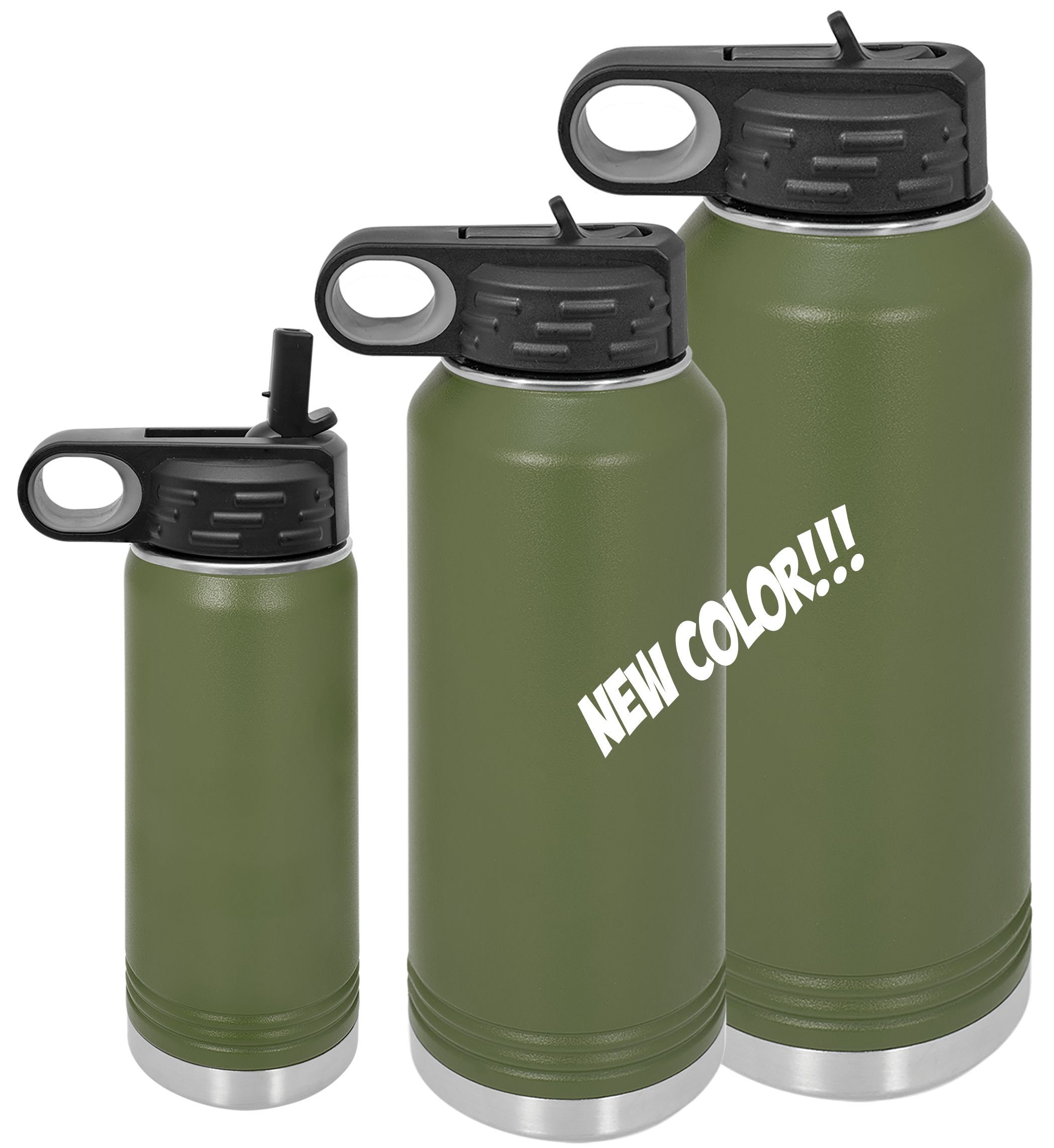 32 Oz. Polar Camel Insulated Water Bottle - Powder Coated - Custom ...