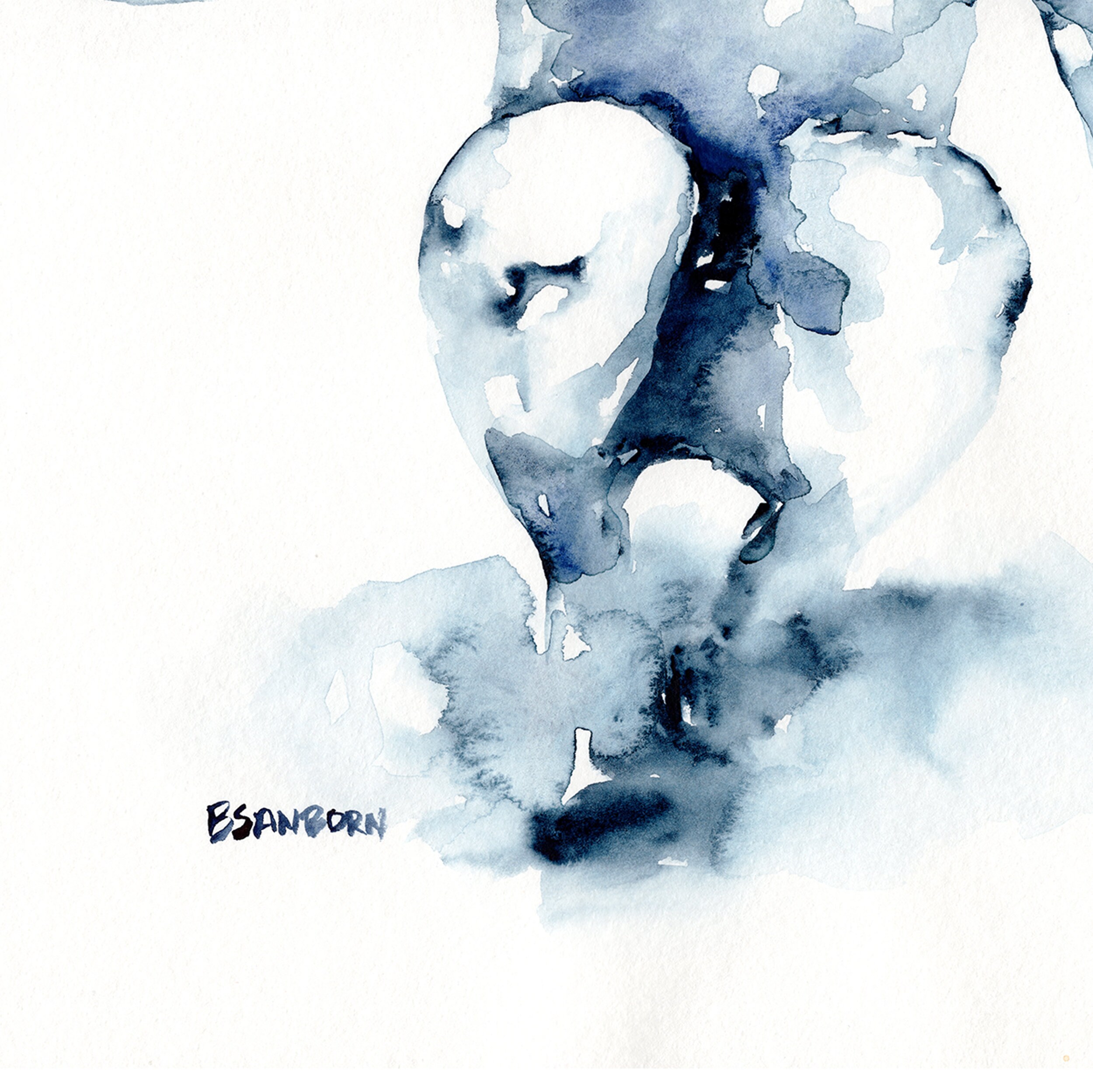 Queer artist watercolor print best gift for marriage couple Etsy