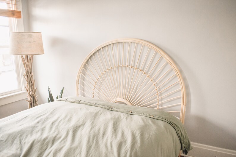 Sunburst Headboard Queen Size Etsy