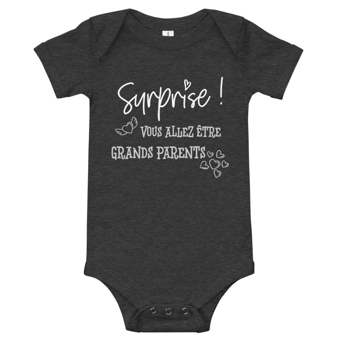 Surprise Vous allez etre Grands Parents French Grandparents Etsy