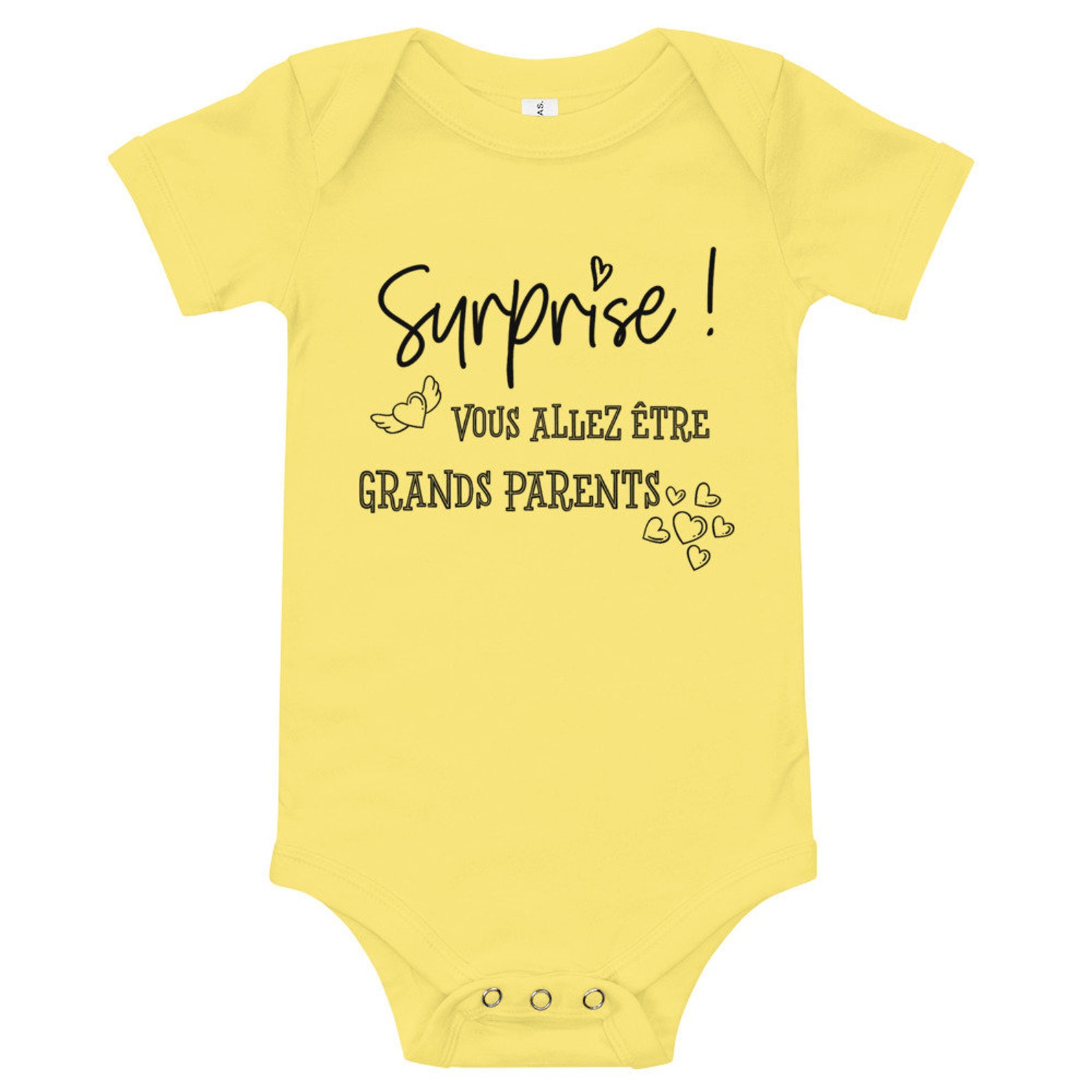 Surprise Vous allez etre Grands Parents French Grandparents Etsy