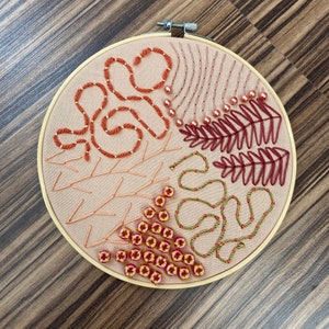 At the Reef 8 inch Embroidery