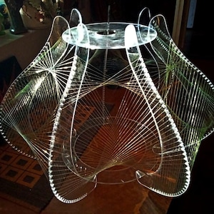 3D  String Art Lamp - Acryl