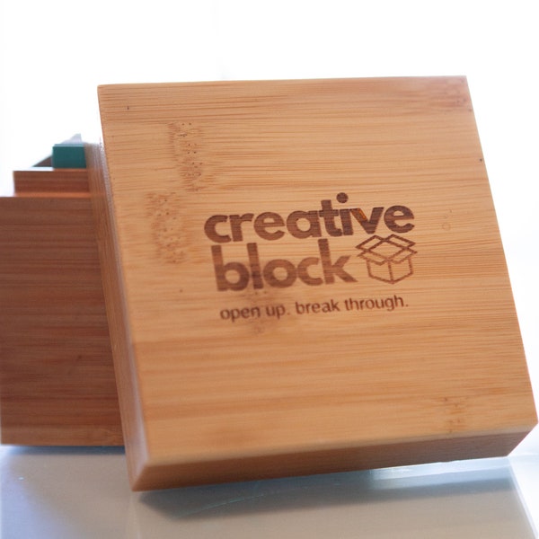 Creative Block - 100+ Playful, Curated Prompts to Spark Inspiration, Ignite Productivity & Get You Back into Flow. Perfect Gift for Writers!