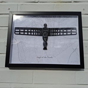 Angel of the North Framed Wall Art