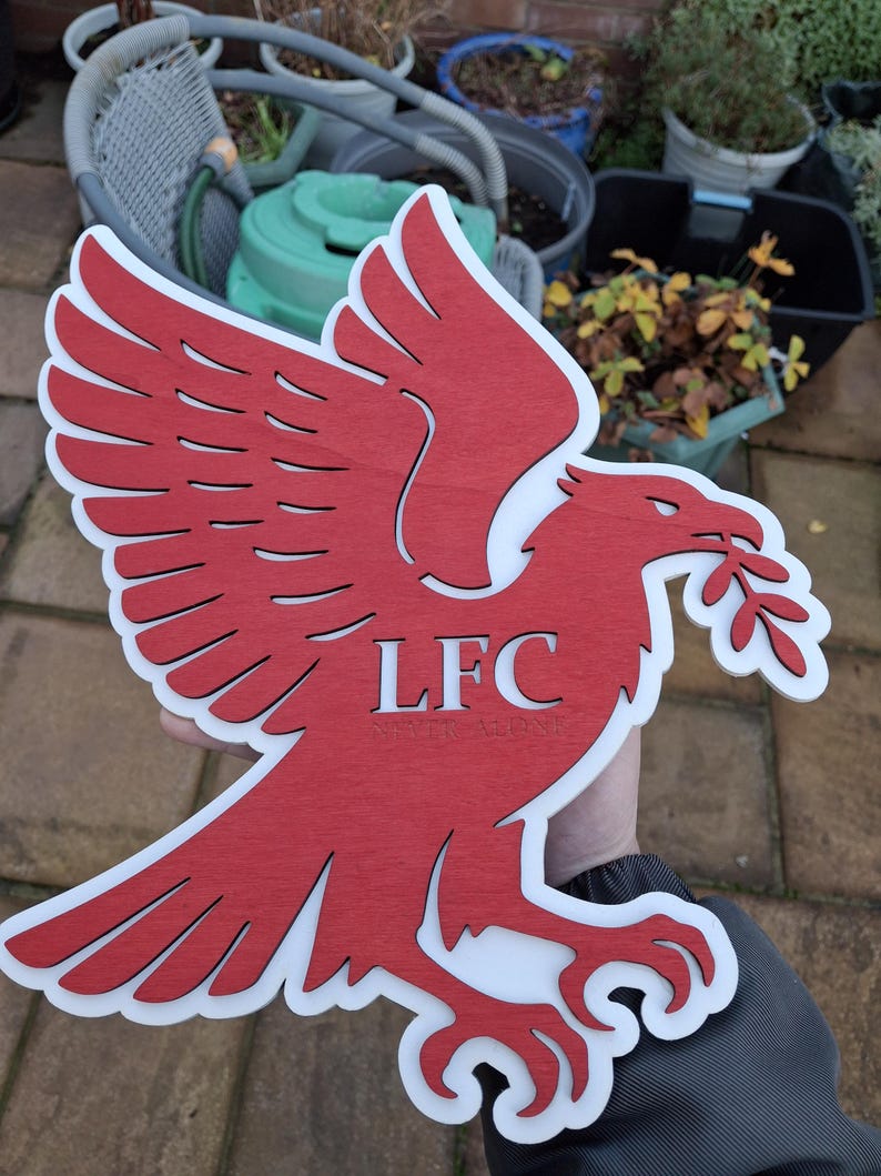 Liverpool FC Liver Bird 'like' Wall Plaque - Etsy