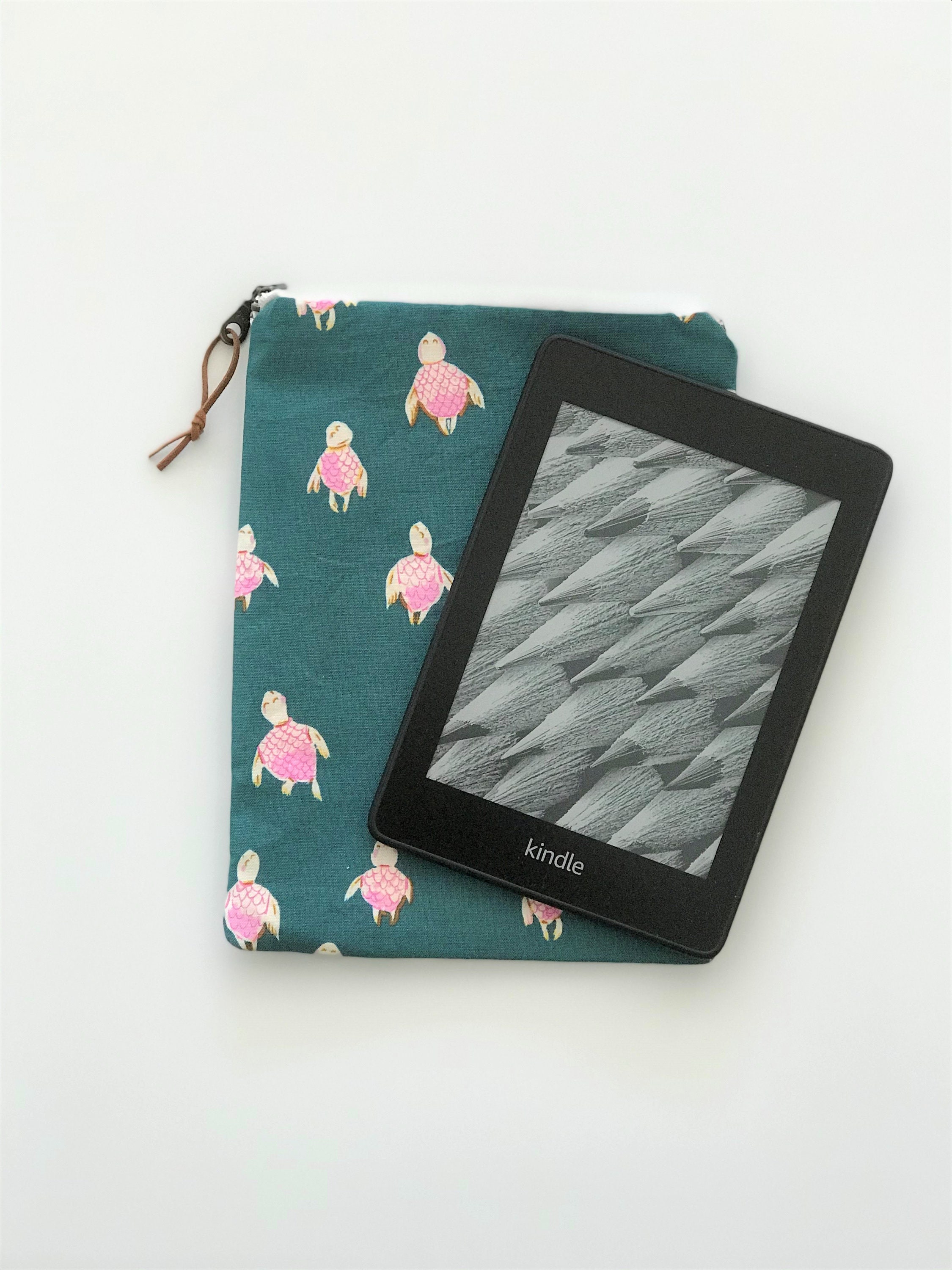 Kindle sleeve with zipper. Fits Kindle touch and Paperwhite Etsy