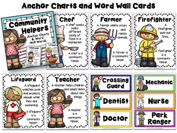 Community Helpers Store Image Community Jobs Community Helpers Unit