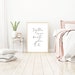 Above Bed Decor: Together is Our Favorite Place to Be, Printable Wall ...