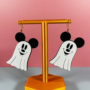 Ghost Mouse Earrings