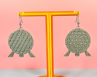 Spaceship Earth Earrings