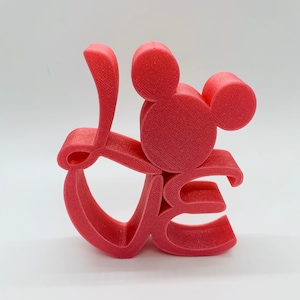 Mouse Love Sign | Home Decor | Mouse Sign | Christmas Gift | Stocking Stuffer