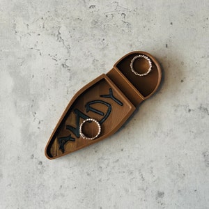Schmuckschale Tablett | Holzige Stiefel-Trinket-Schale