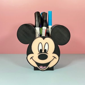Portapenne e portamatite / Portapenne per il trucco a forma di topo / Portapenne / Astuccio per penne e matite