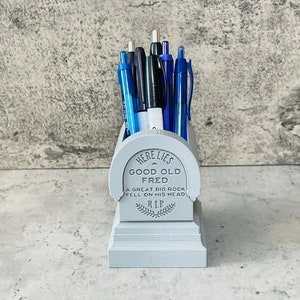 Pen and Pencil Holder | Haunted Mansion Grave Makeup Brush Holder | Marker Holder | Pen and Pencil Case