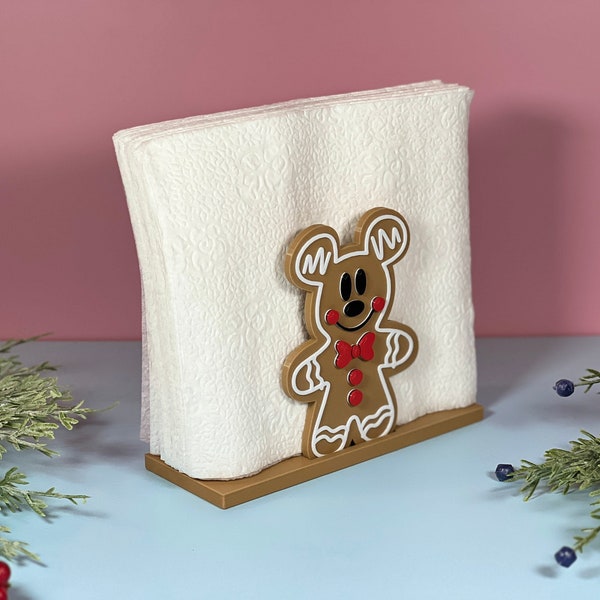 Gingerbread Mouse Napkin Holder