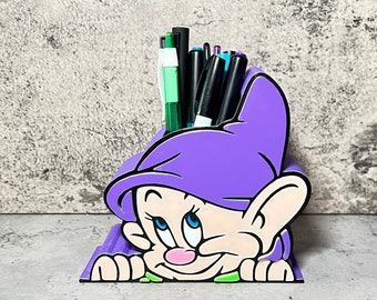 Portalápices y bolígrafos / Portabrochas de maquillaje Dopey / Portamarcadores / Estuche para bolígrafos y lápices