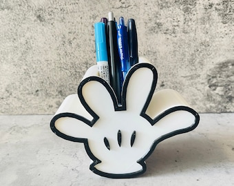 Pen and Pencil Holder | Mouse Hand Makeup Brush Holder | Marker Holder | Pen and Pencil Case