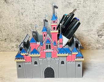 Portapenne e portamatite / Portapenne da trucco a forma di castello