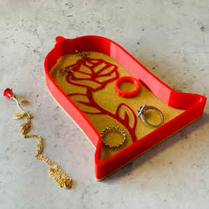 Schmuckschale Tablett | Beauty and the Beast Trinket Dish
